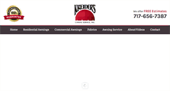 Desktop Screenshot of kreiderscanvas.com